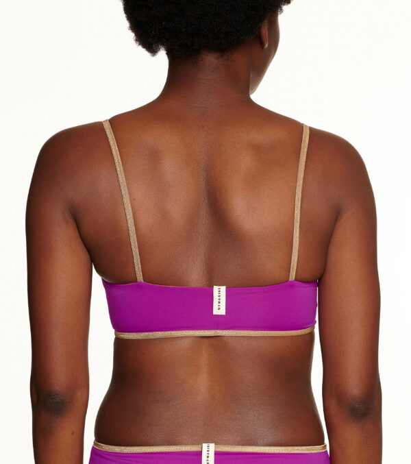 Sunny Bra Shine wendbar, papaya-cassis – Bild 7