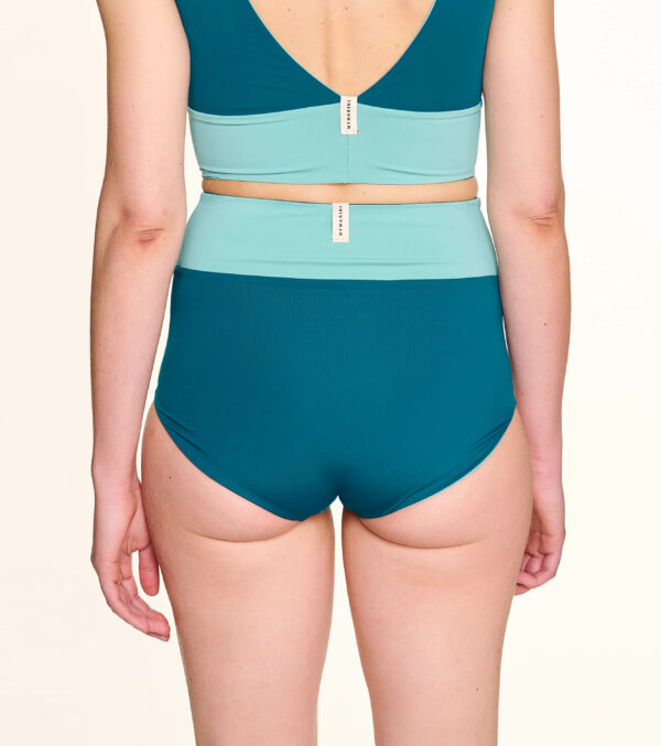 Wonder shorts reversible, eucalyptus-petrol - Image 6