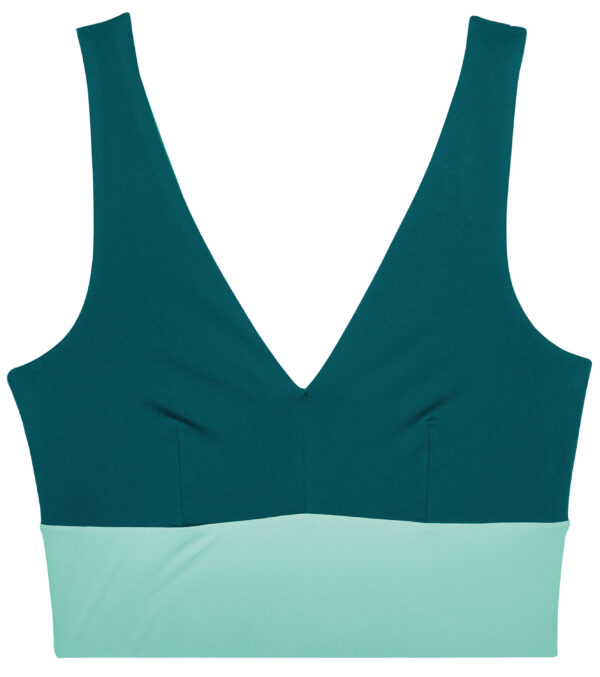 Yoga top reversible, eucalyptus-petrol - Image 4