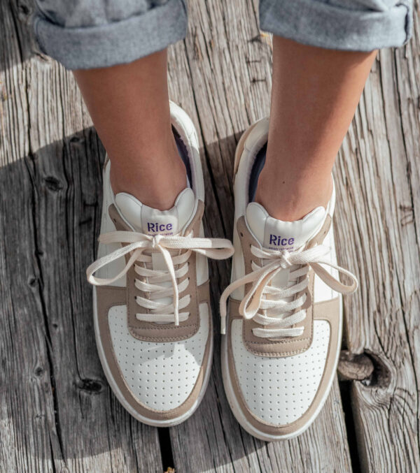 Sneaker OPEN21 beige/écru - Image 4