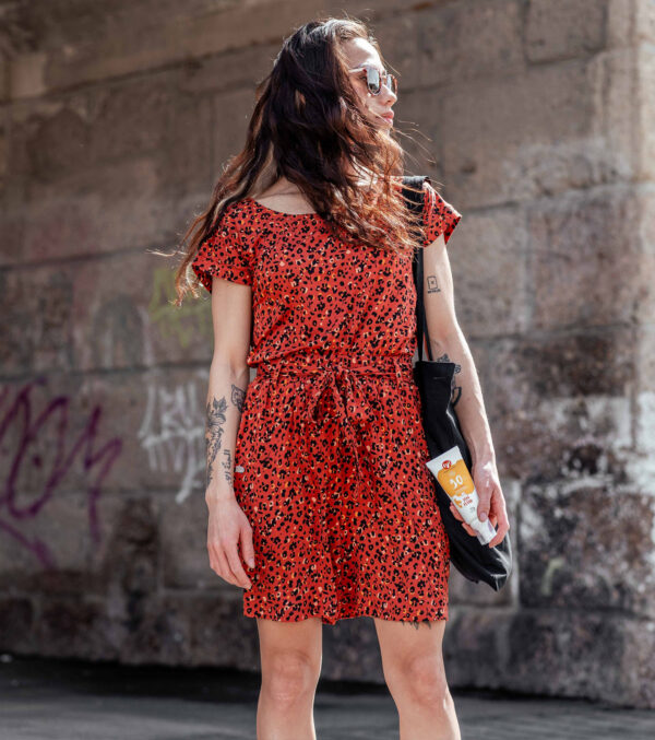 Shorts Willow mit Blumendruck rostrot – Bild 11