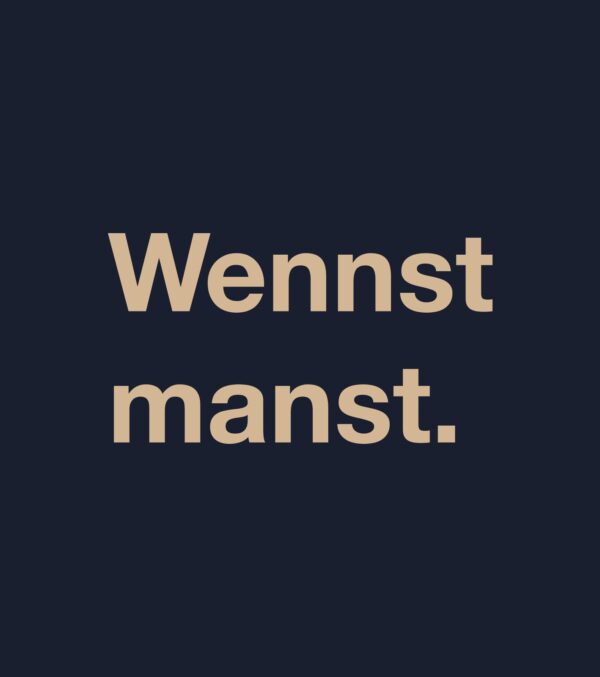 Shirt Wennst manst. - Image 5