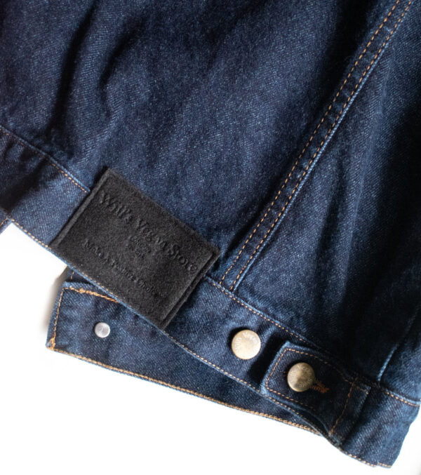 Damen Jeansjacke dark blue – Bild 6