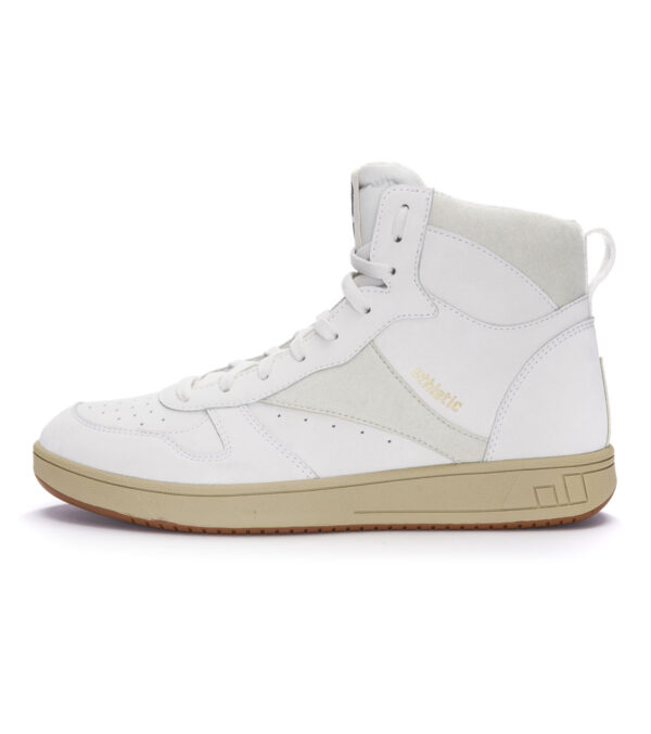 Sneaker 'Carl' Hi Cut Chalk White | Chalk White