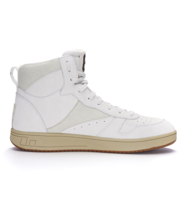 Sneaker 'Carl' Hi Cut Chalk White | Chalk White – Bild 2