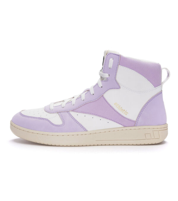 Sneaker 'Carl' Hi Cut Lavender Pink | Just White