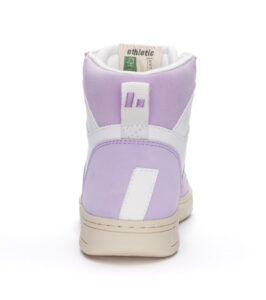 Sneaker ‚Carl‘ Hi Cut Lavender Pink | Just White - Image 3