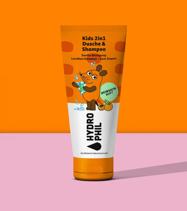 Kid‘s 2in1 Shower & Shampoo „The Mouse“, 200 ml - Image 3