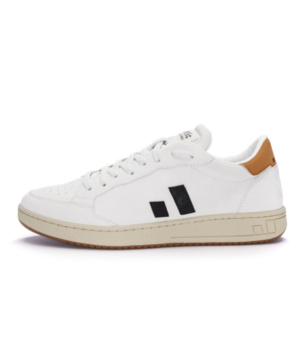 Sneaker ‚Jesse‘ Low Cut Chalk White | Cognac Brown