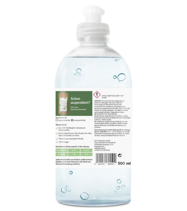 Spülmittel Lemongrass, 500 ml – Bild 2