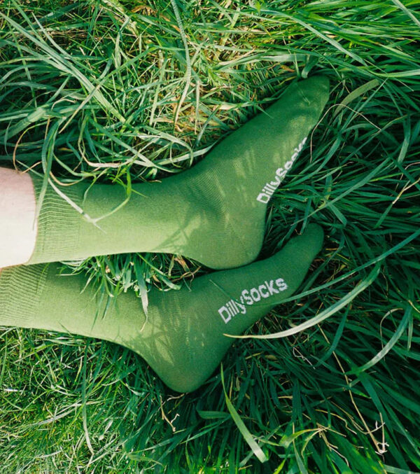 D-Compose socks 2-pack, moss green - Image 4