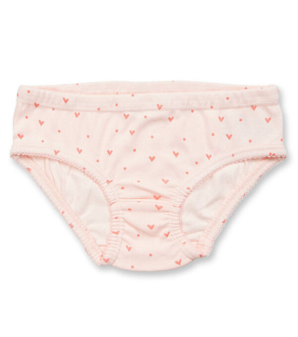 Girls Briefs with little hearts