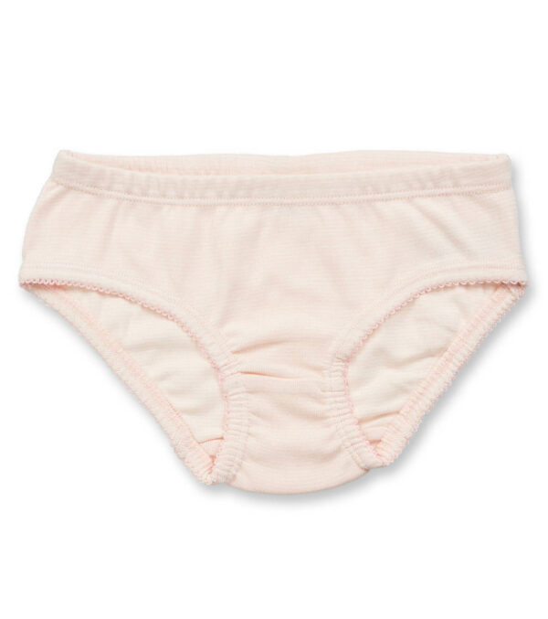 Girls Briefs, light pink striped