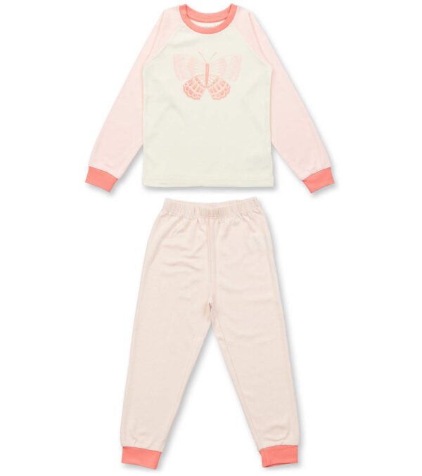 Children's Pajamas, Butterfly pink