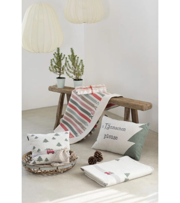 SYLT Flannel Blanket “Car with fir tree” 200 x 140 cm - Image 4