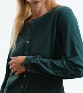 Bluse Portland dunkelgrün – Bild 2