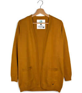 Cardigan Holly mustard yellow - Image 6