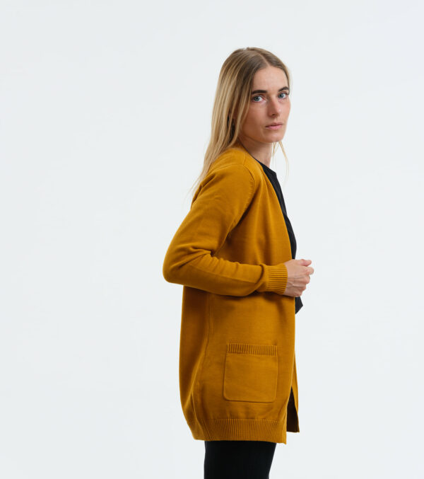 Cardigan Holly senfgelb