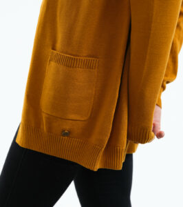 Cardigan Holly mustard yellow - Image 4