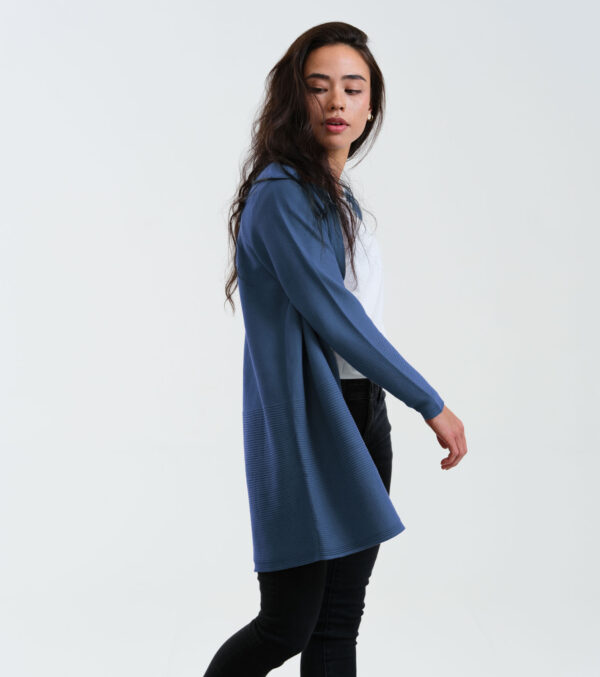 Fine knit Cardigan Libby blue - Image 5