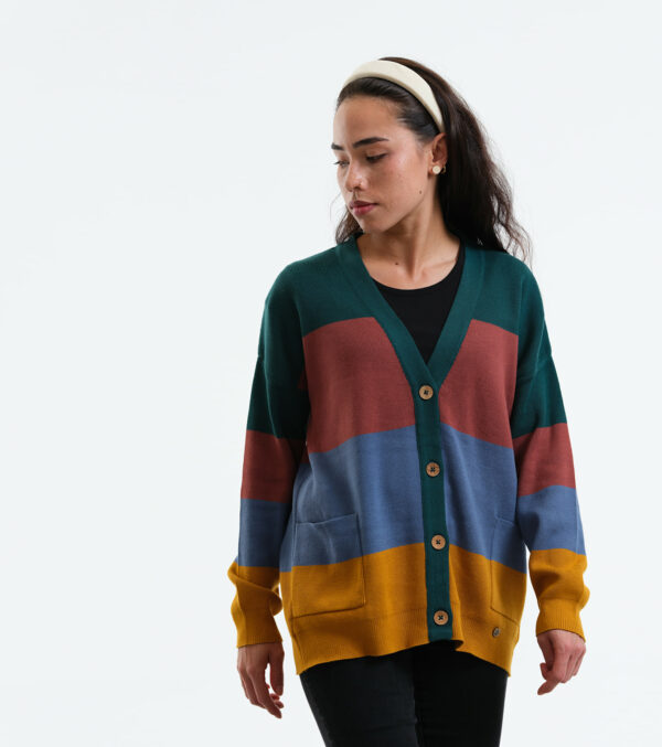 Knit Jacke Sue Block stripes