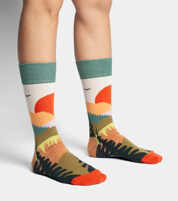 Forest Sunset Socks - Image 2
