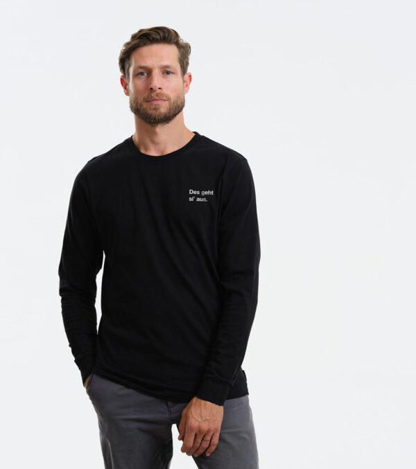 Men‘s long sleeve shirt Scott Des geht si' aus. - Image 2