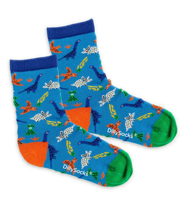 Lil Dinosaurs Superstars Kids Socks