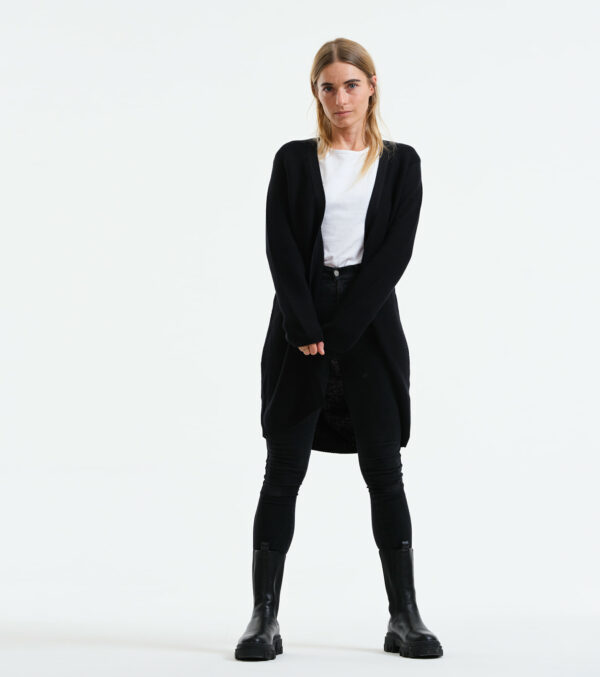 Long-Cardigan Alamo black - Image 4