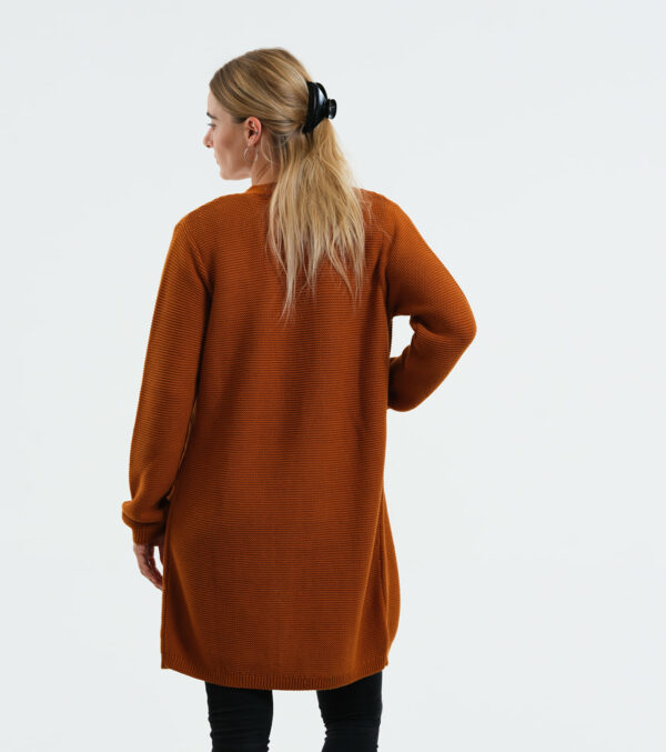 Long-Cardigan Alamo toffee - Image 5