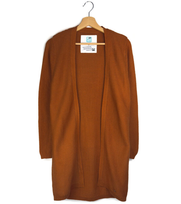 Long-Cardigan Alamo toffee - Image 6