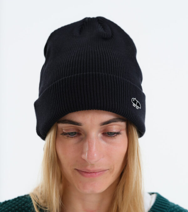 Fine rib knit Hat Roland - Image 2