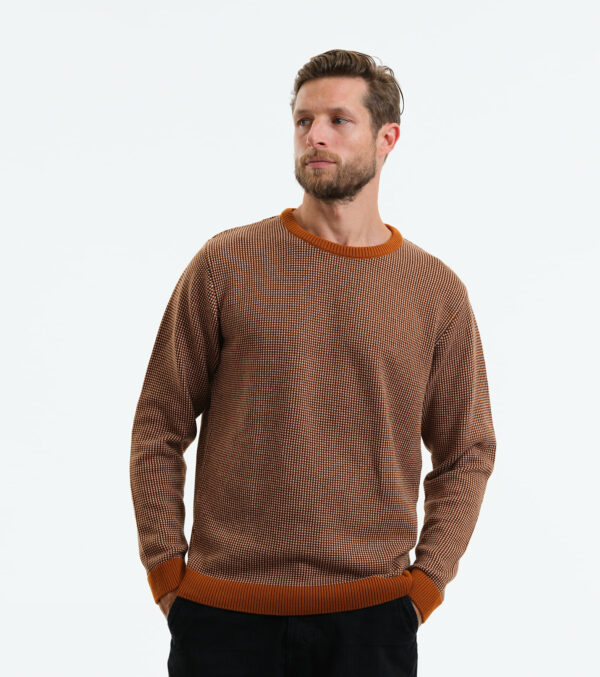 Knitted Pullover James Tricolor