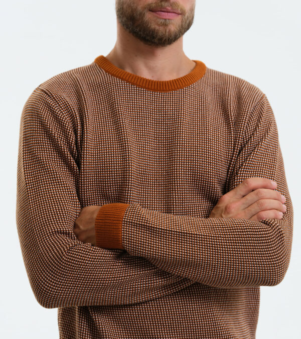 Knitted Pullover James Tricolor - Image 2