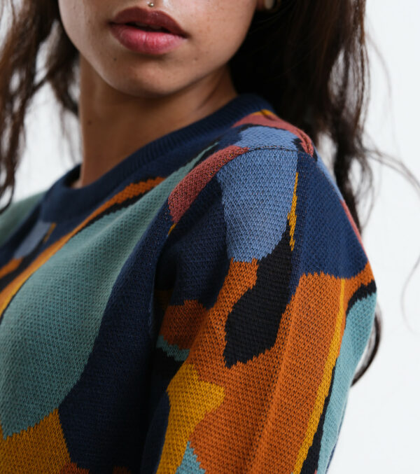 Knitted Pullover Lamona Bouquet - Image 2