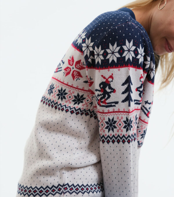 Knitted Pullover Lamona Skiers - Image 3