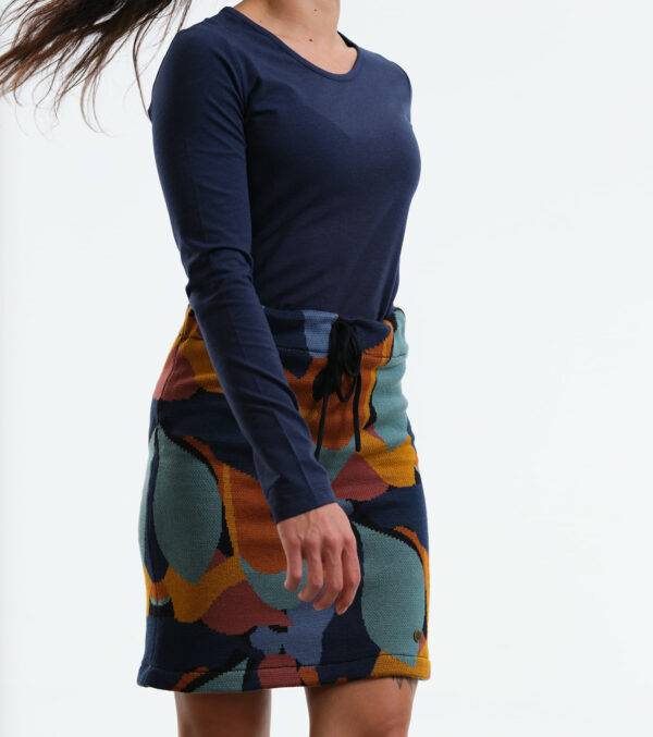 Skirt Sherbrooke Bouquet made of Jaquard knit - Image 5