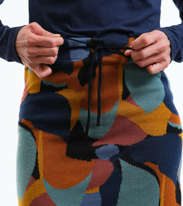 Skirt Sherbrooke Bouquet made of Jaquard knit - Image 2