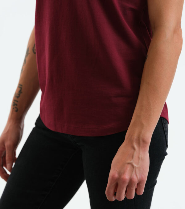 Shirt Asheville Orangement burgundy - Image 6