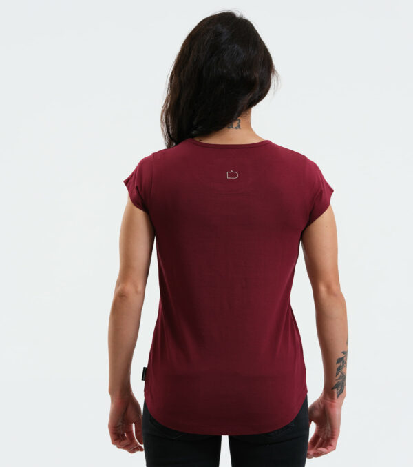 Shirt Asheville Orangement burgundy - Image 7