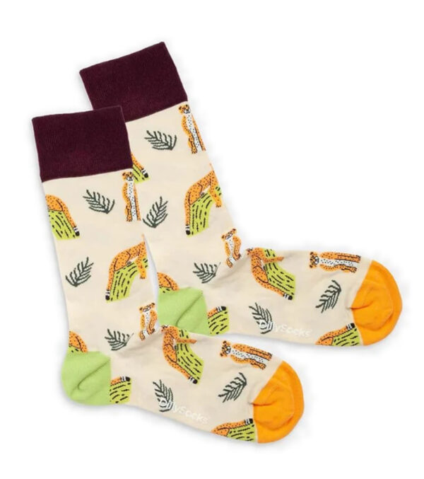 Chillaxing Cat Socks