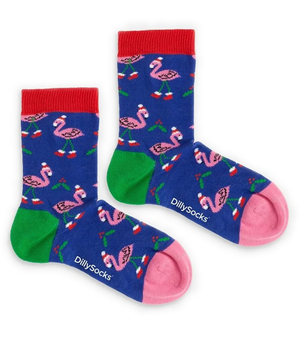 Lil Flamingo Fest Kids Socks