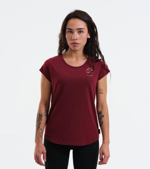 Shirt Asheville Orangement burgundy - Image 4