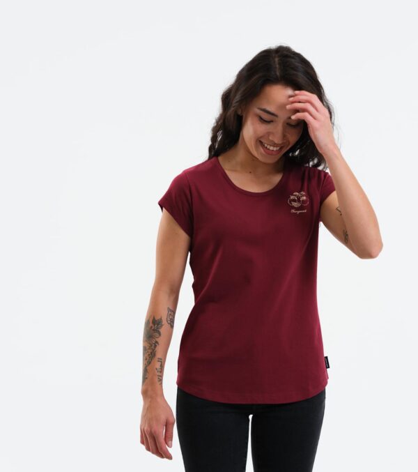 Shirt Asheville Orangement burgundy - Image 2