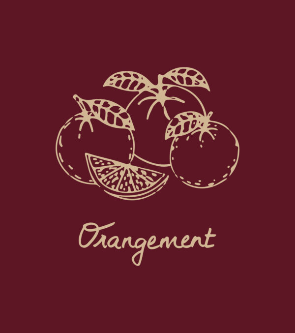 Shirt Asheville Orangement burgundy - Image 3