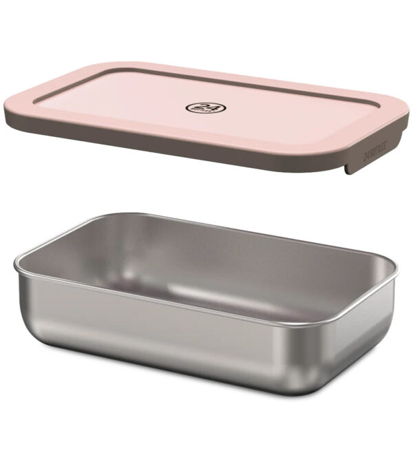 24Bottles Snack Box Lunchbox dusty pink - Image 2