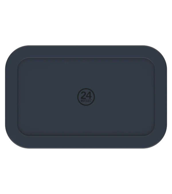 24Bottles Snackbox Lunchbox navy blue