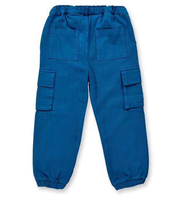 Children‘s cargo pants blue - Image 2