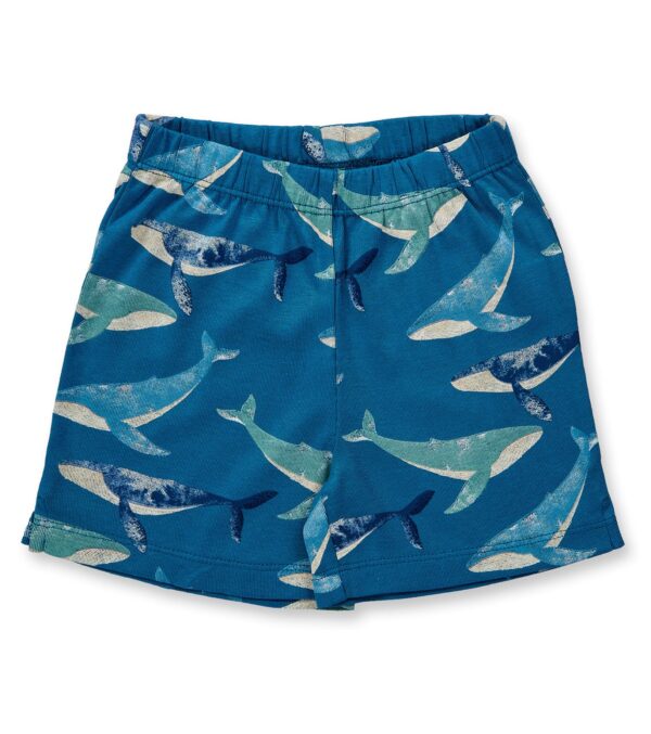 Short children‘s pajamas with whale print - Image 3
