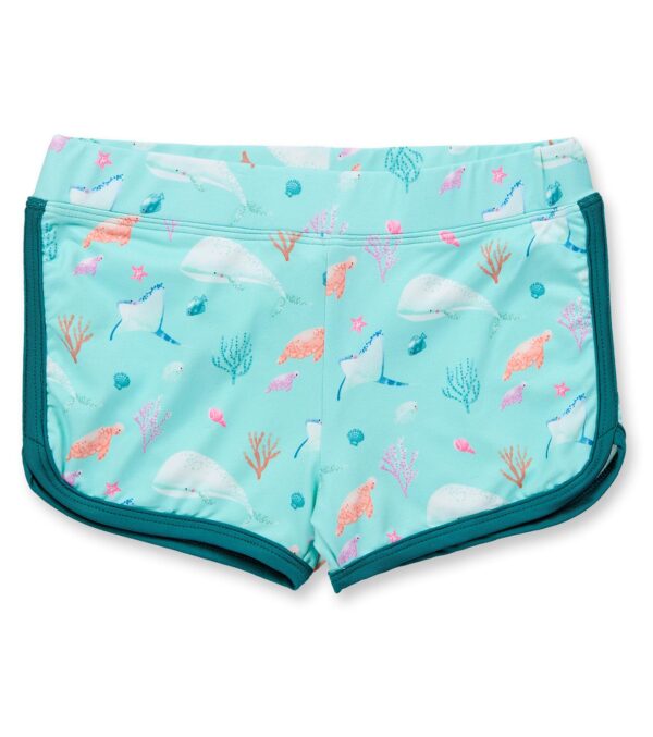 Kid's swimming trunks with sea creature print
